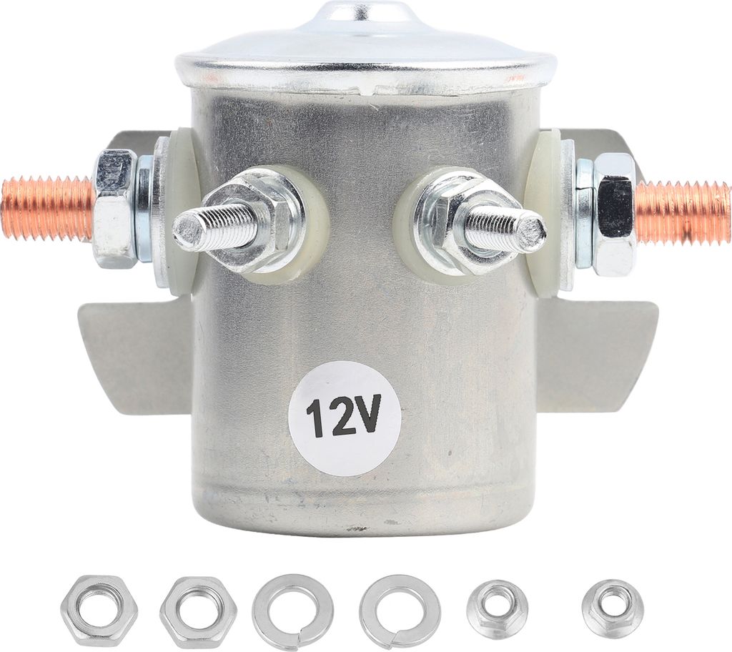 12V 200A Startrelais Heckplatte Startölpumpe Magnetisches normalerweise offenes Schalterrelais
