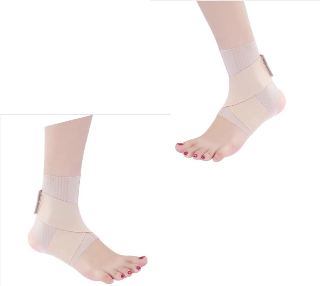 INF Professionelle Sommer Dünne Knöchelbandage Beige M