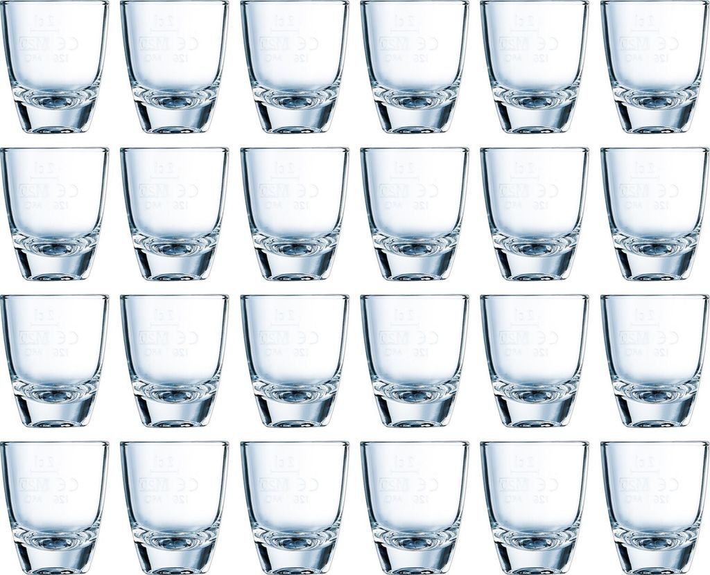 Schnapsstamper Gin mit neuer CE Presseiche 2cl - 24 Stück Produktbild 