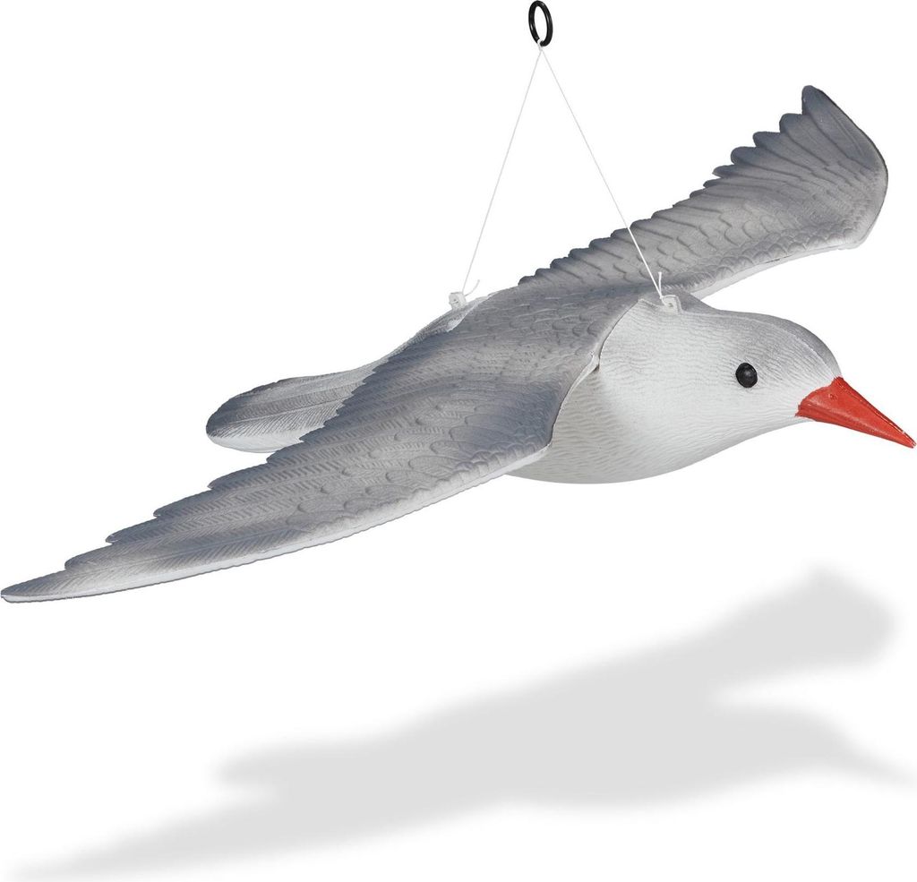 Vogelschreck Möwe fliegen