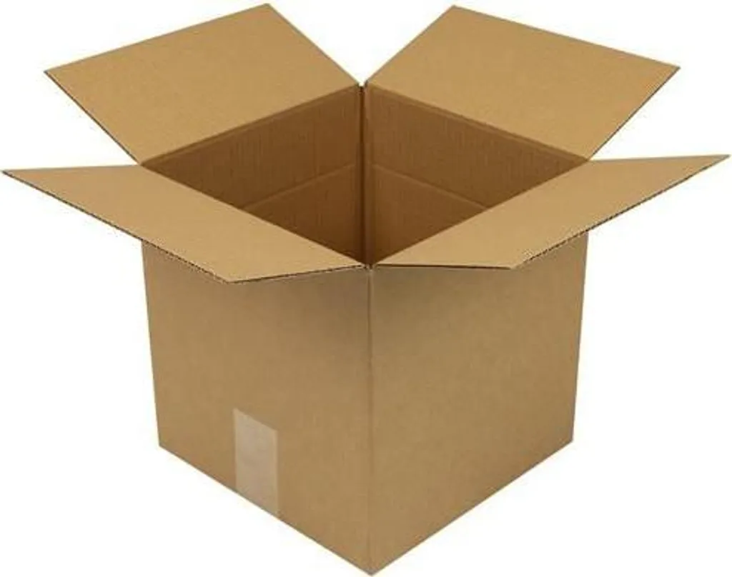 Carton pliable 1 cannelure 250x250x250 mm Qualité 1.20 B Brun Premium