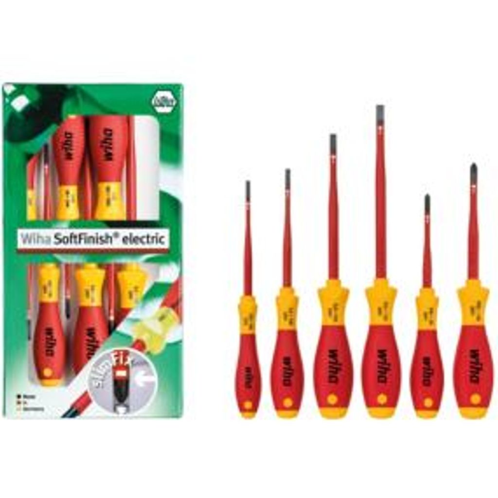 Schraubendrehersatz 3201 K6 6-tlg.Schlitz/PH slim fix VDE Produktbild 5