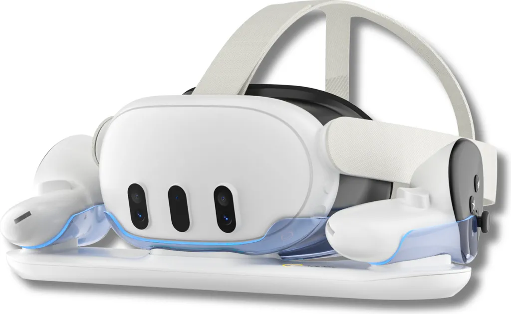 Chargeur Meta Quest 3 : Dites adieu aux piles avec ce dock double complet - 3