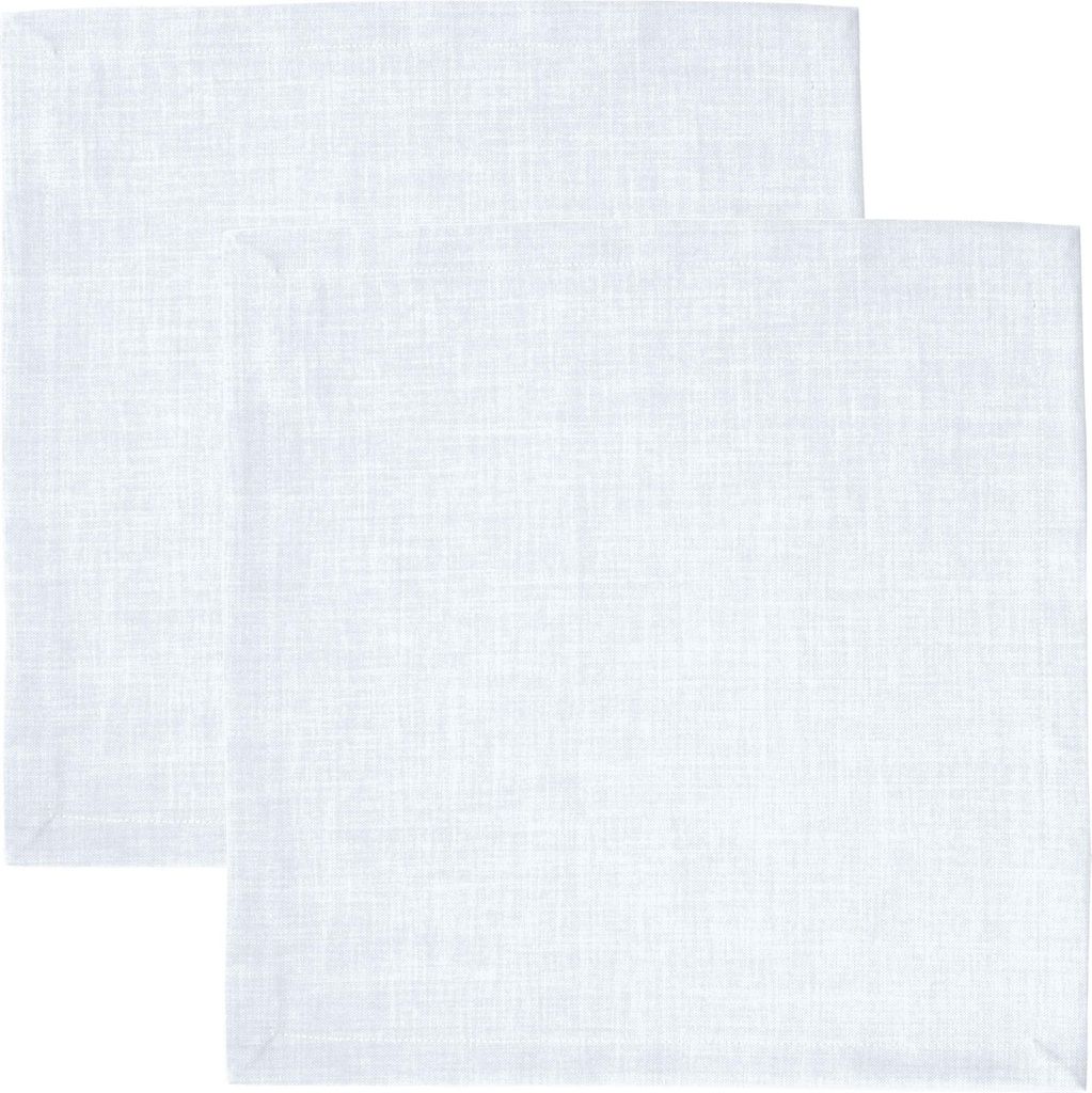 Sander Serviette Loft" 2er-Pack weiß 40x40 cm"