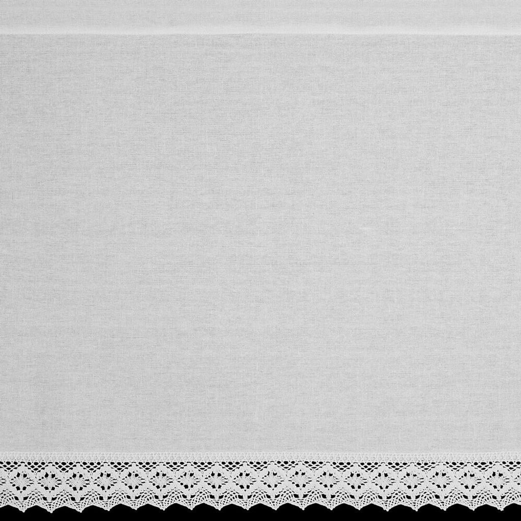 Okenní závěs 60x150 Clarie white ready for tunnel z matné Obrázek produktu 