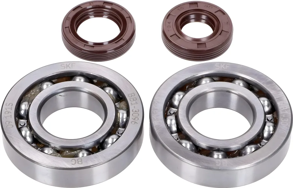 Roulements vilebrequin FKM Premium C3 Naraku SKF pour Honda X8R