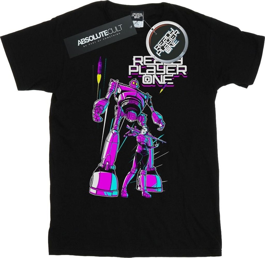 Ready Player One - T-Shirt für Damen BI43337 (S) (Schwarz)