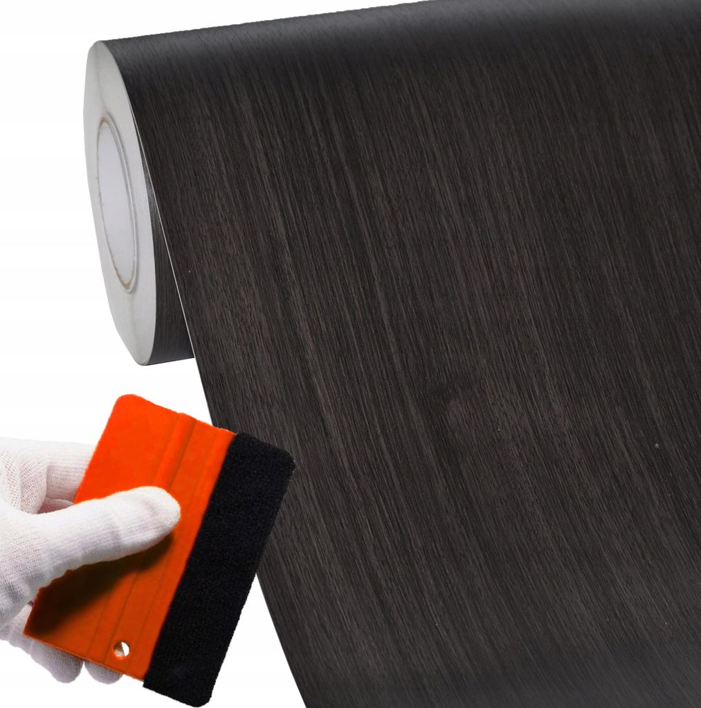 SOLAR SYSTEMS | Möbelfolie DecoFlex SL6139 - 60x500 cm - Espresso Braun - Selbstklebend - Strukturierte Oberfläche