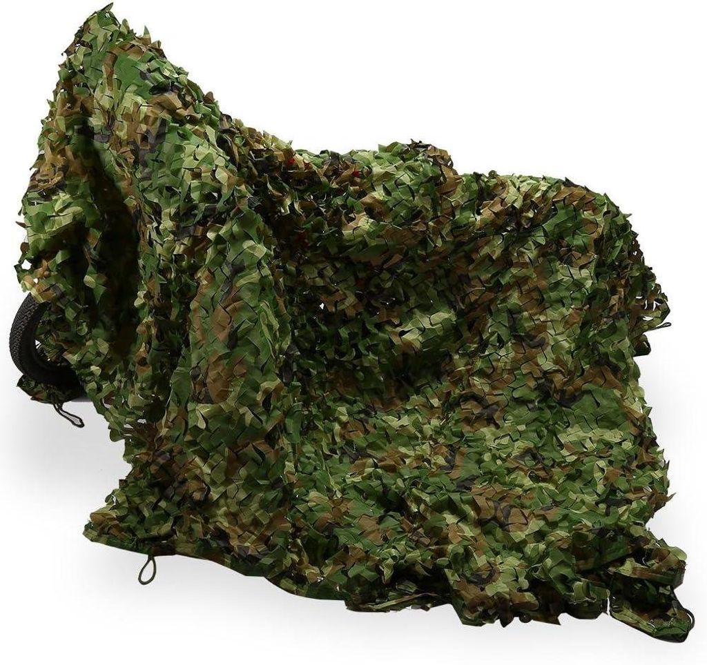1.5X5M Tarnnetz Sonnenschutz Camouflage Netz Sichtschutz Produktbild 