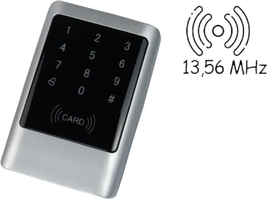 SecureEntry-AC900HF Lettore RFID 13.56 MHz: Controllo Accessi 1000 Utenti