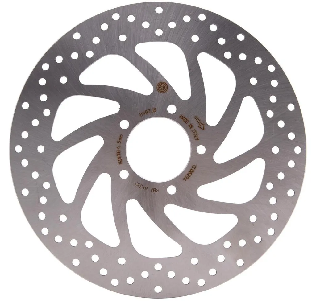 Disque de frein arrière Brembo 68B407J5 en acier inox pour scooter