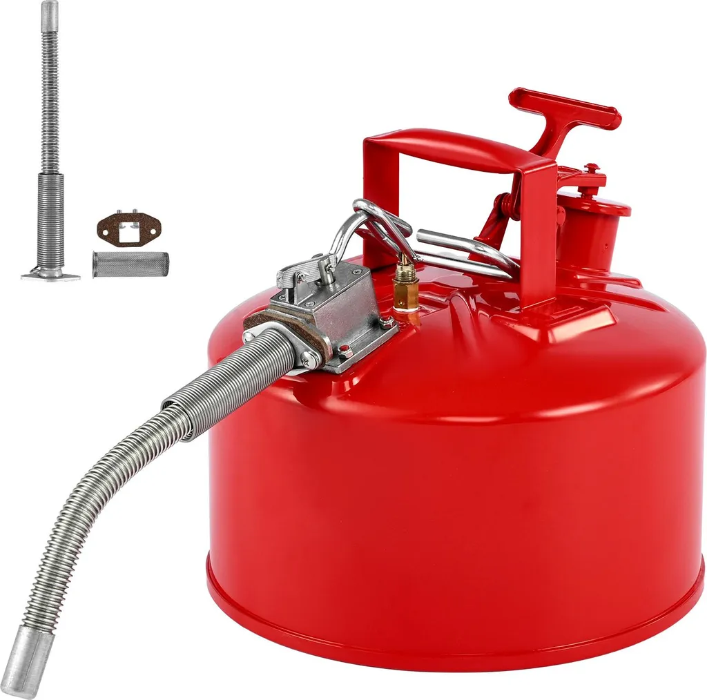 SucceBuy Tanica Sicurezza 9,5L Metallo Tipo II - Stoccaggio Liquidi