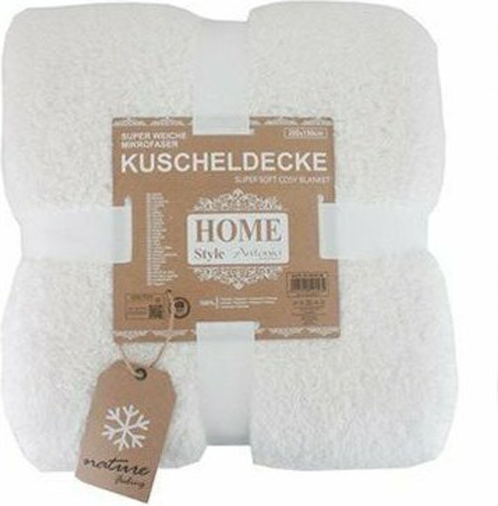 Coperta Teddy 150 x 200 cm " calda coperta in ecopelliccia Immagine del prodotto 
