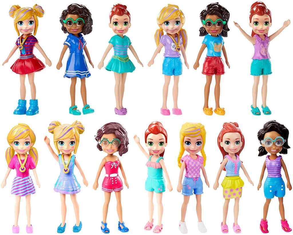 Mattel GCD63 Polly Pocket Puppe (farblich sortiert) Produktbild 1