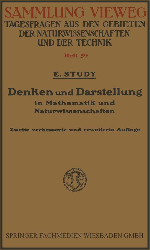 Denken und Darstellung in Mathematik und Naturwissenschaften