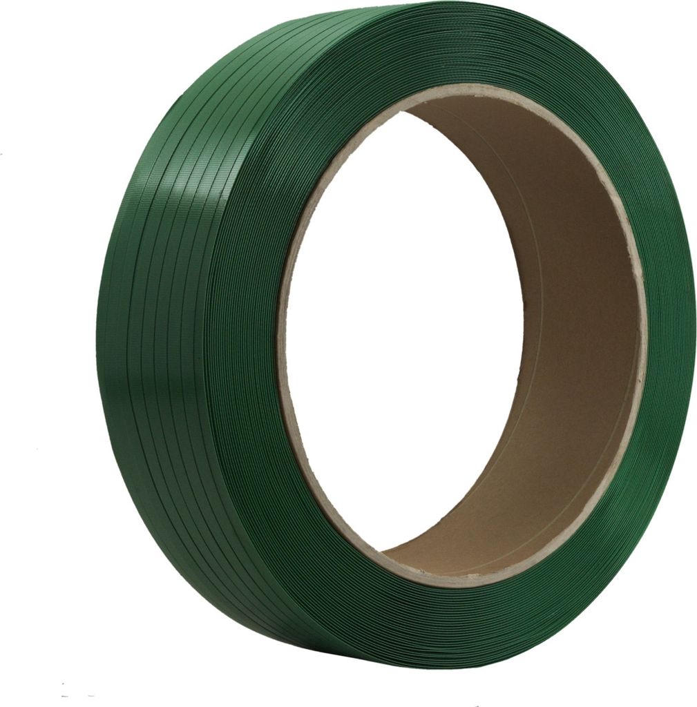 1 Rolle PET Umreifungsband Grün Band 16 mm x 0,60 mm 1700 m 300 KG Kern 406 mm