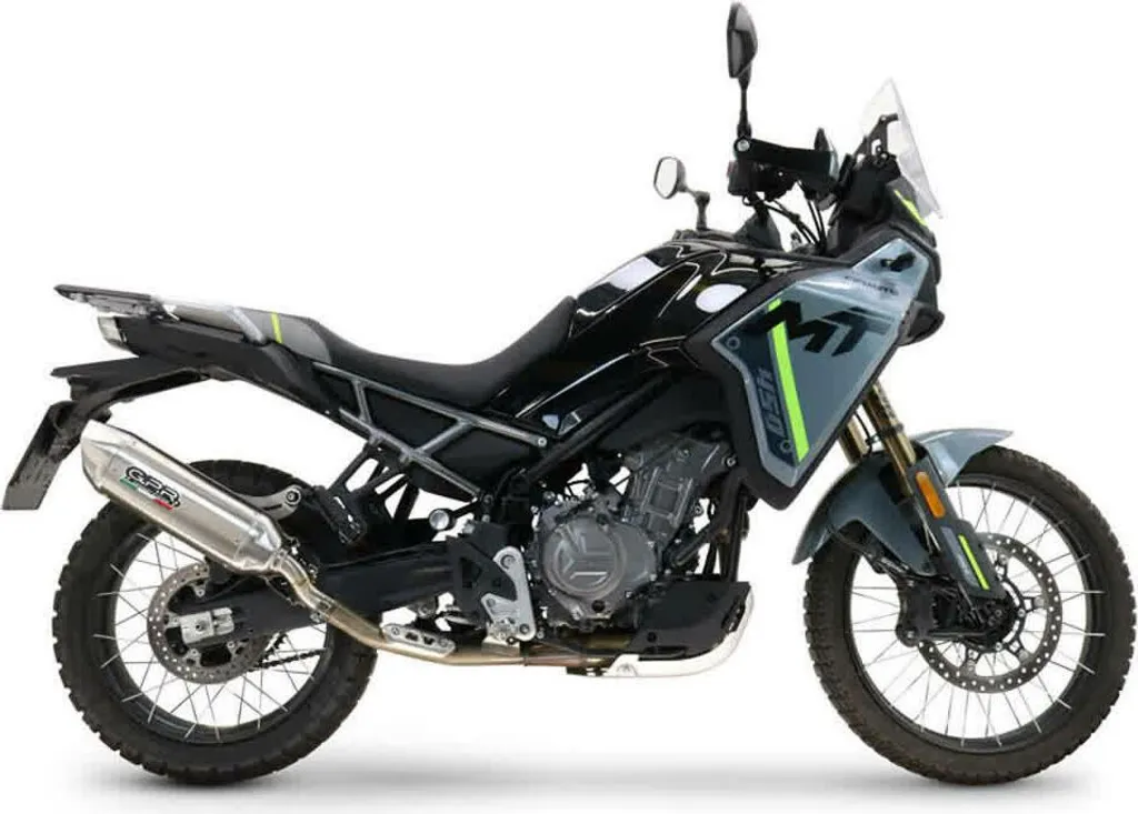 Échappement GPR Furore-X Inox homologué pour Cf Moto 450 MT Euro5 Plus