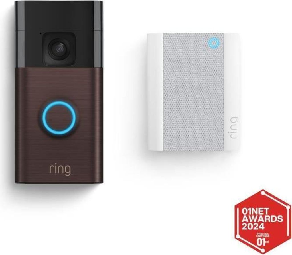 Bezdrátový videozvonek  RING  HD 1440p, střední úložiště  Obrázek produktu 