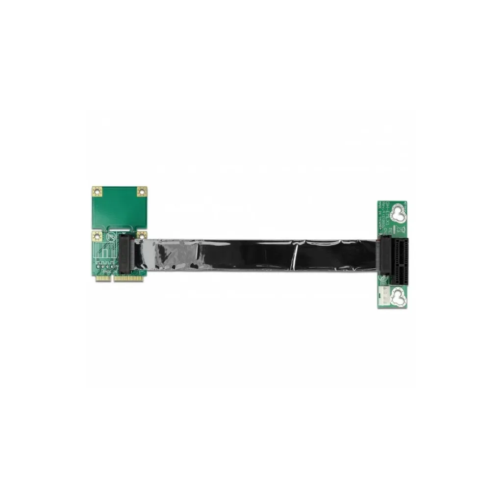 Carte Riser Delock 41370 Mini PCI Express vers PCI Express x1 Gauche - 6
