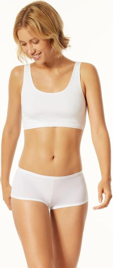 UNCOVER BY SCHIESSER - Damen 2-Pack Pantys - weiss - Größe L