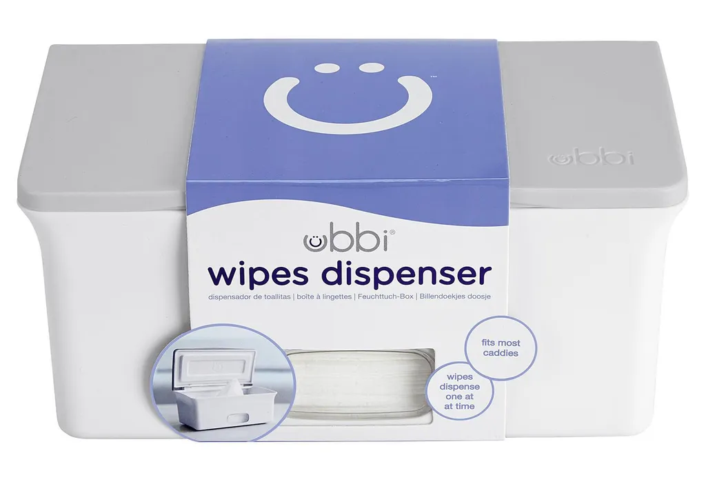 Ubbi Wipes Dispenser Grigio: Estetica e Funzionalità sul Fasciatoio