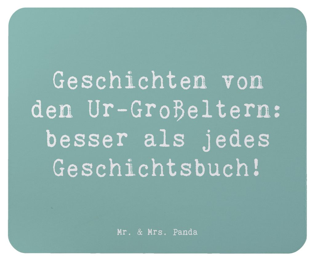 Mr. & Mrs. Panda Mousepad Spruch Ur-Großeltern Geschichten Produktbild 