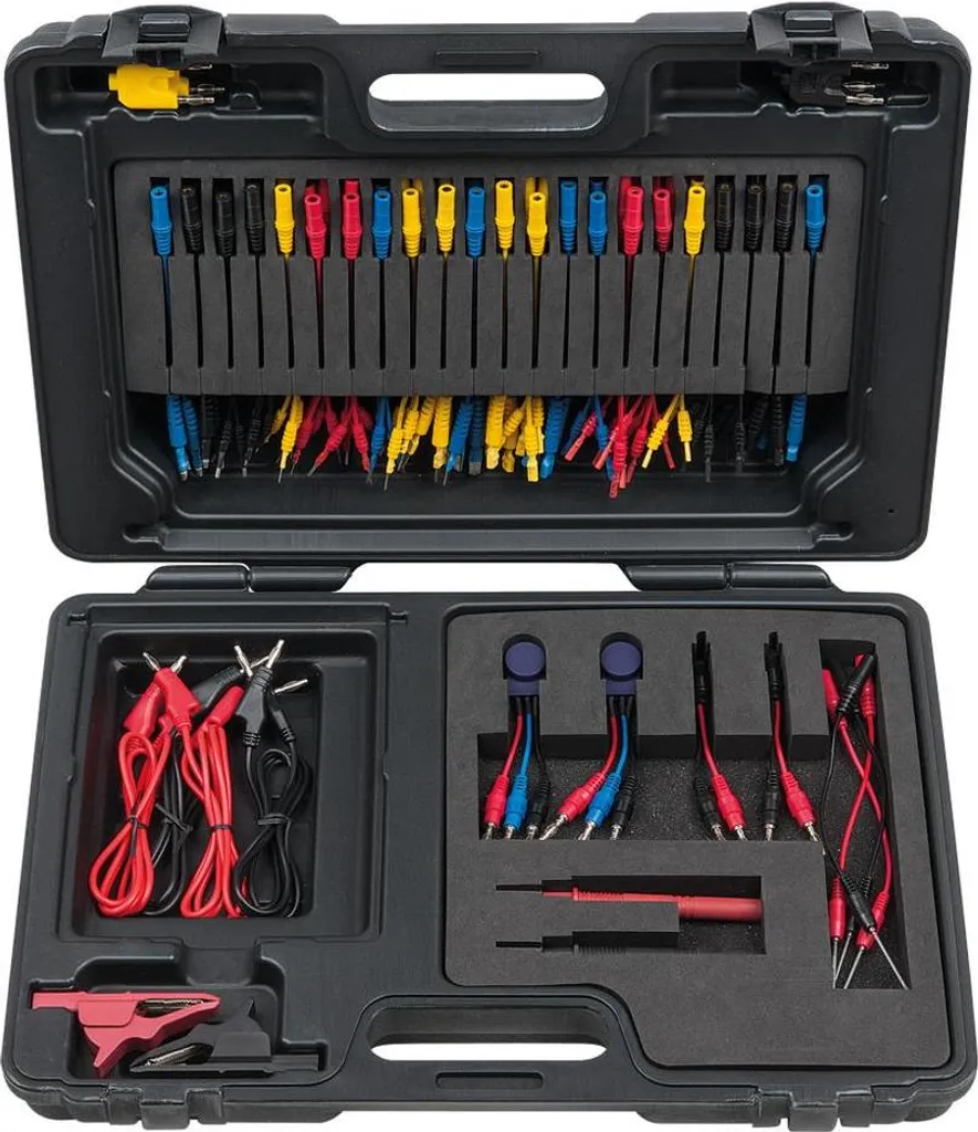Kit mesure électrique automobile 92 pièces KS TOOLS pour diagnostic 24V - 12