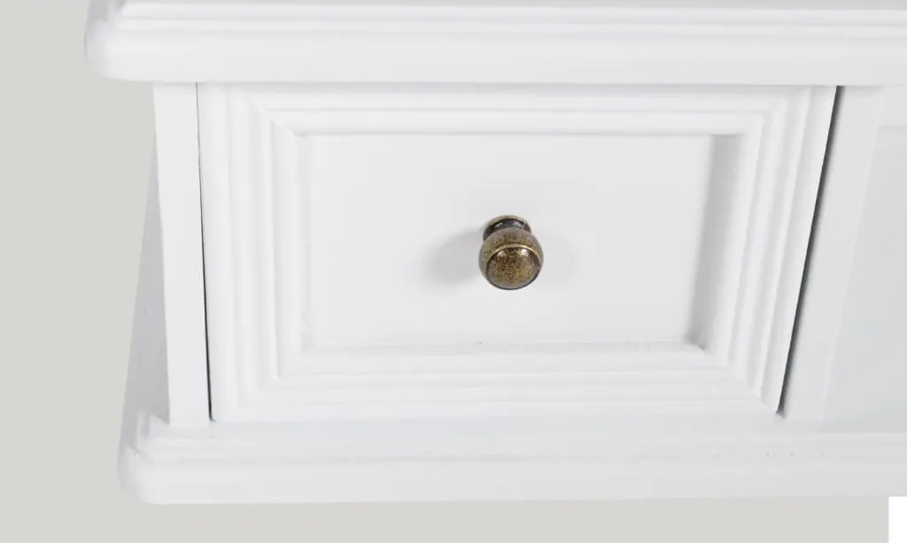 Coiffeuse Miroir Pivotant vidaXL en MDF : Solution Gain de Place Pro