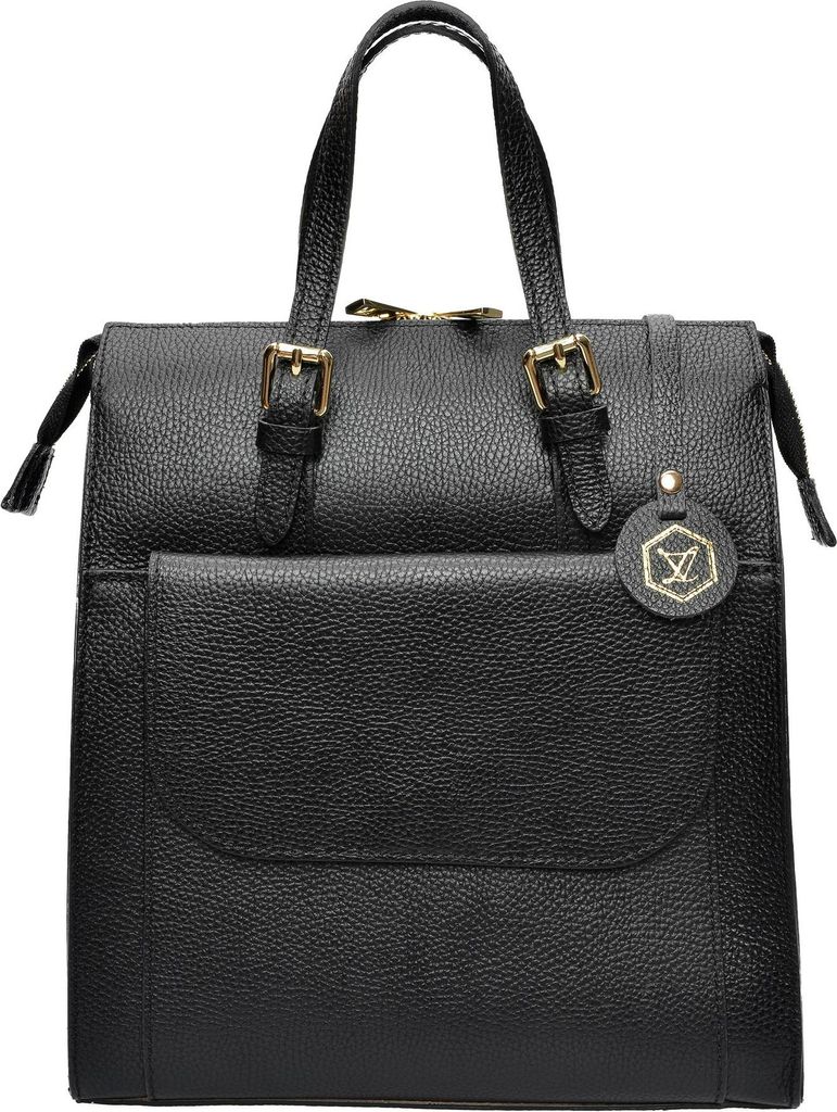 Luisa Vannini_Backpack_AW25 LV 102_NERO