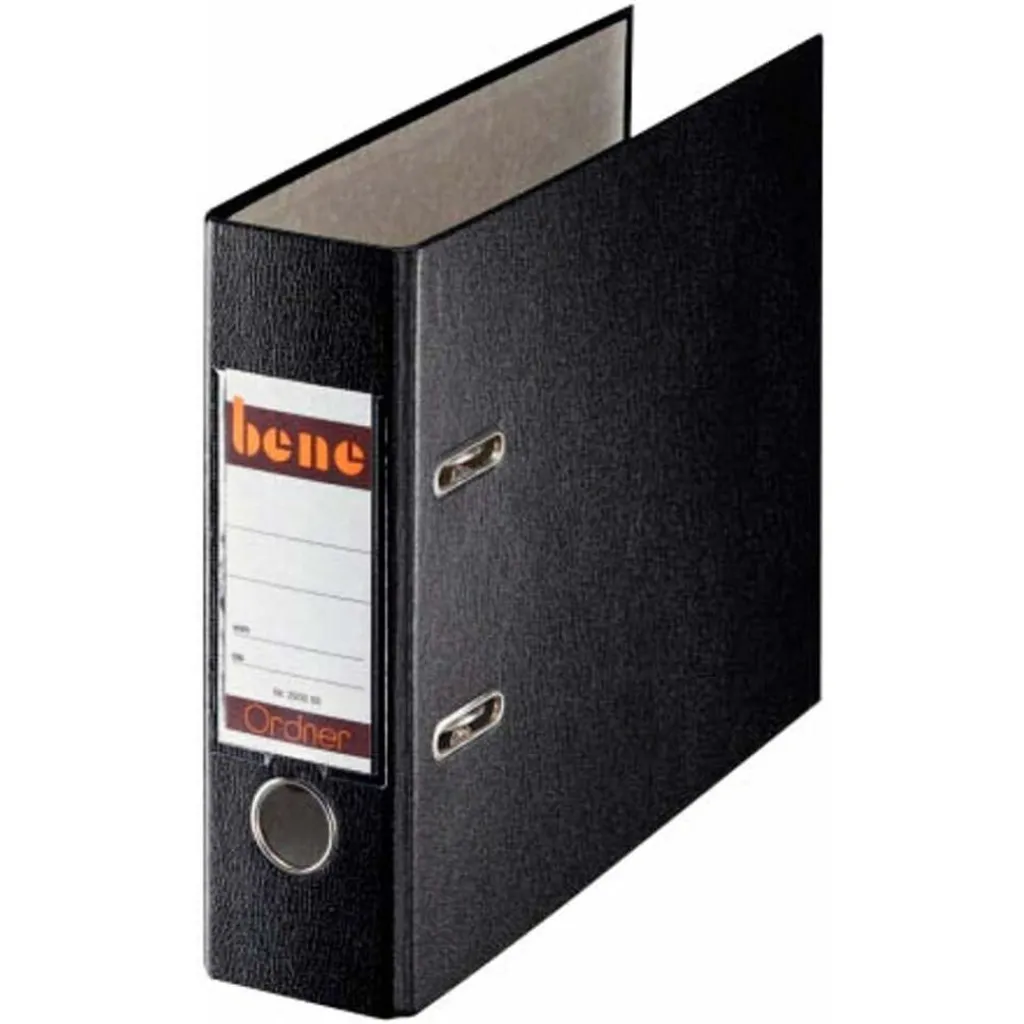 Solution de Rangement pour Fiches A5 Bene Noir Vertical ou Horizontal