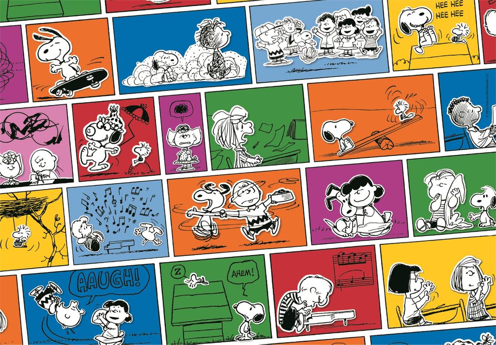 Clementoni - Puzzle Peanuts 1000 elementów, oficjalny Immagine del prodotto 