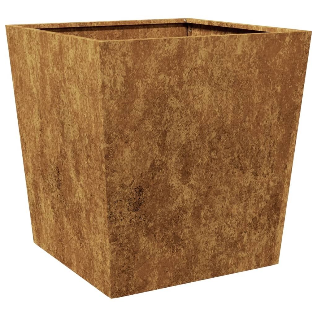 Pflanzkübel 50x50x50 cm Wetterfester Stahl Produktbild 