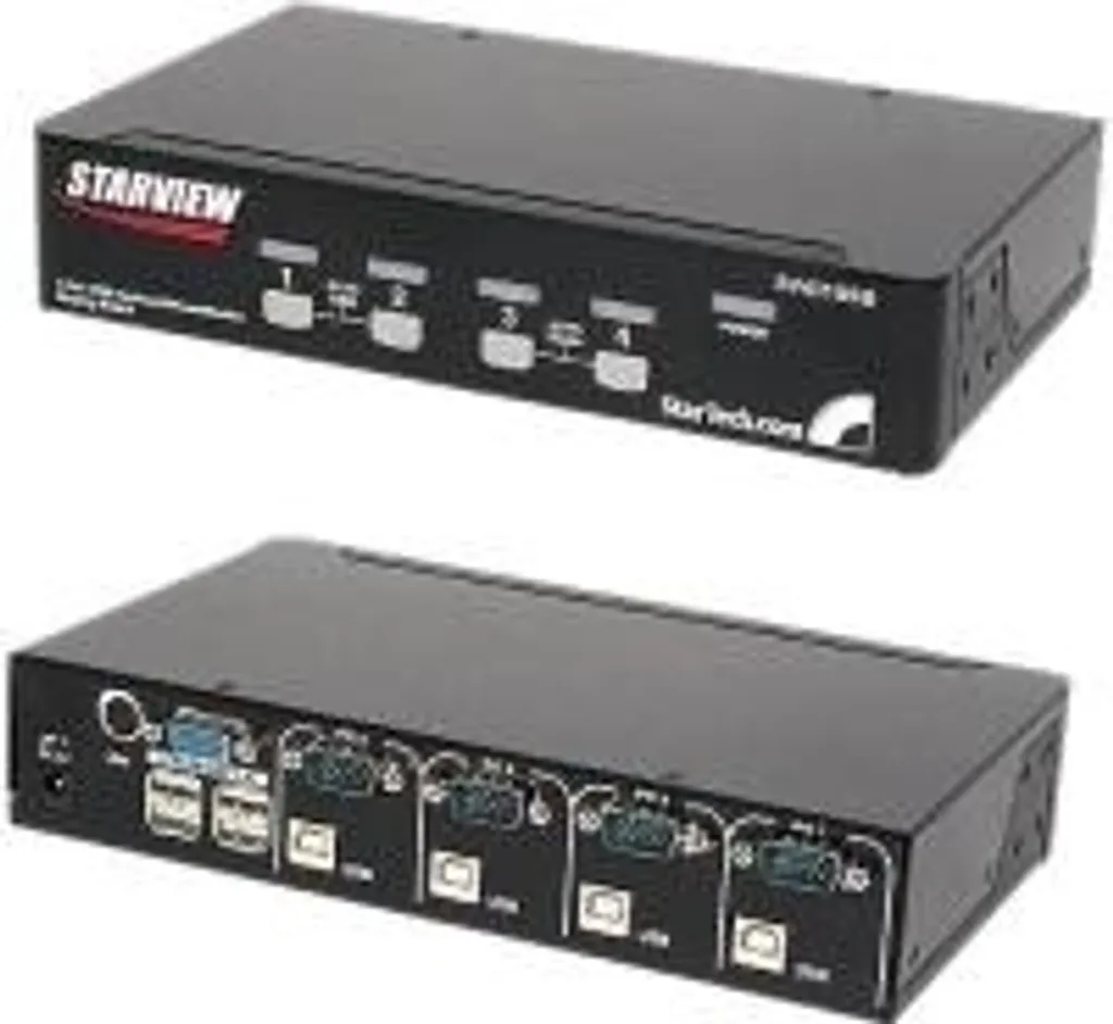 Switch KVM VGA 4 PC avec Partage de Périphériques USB StarTech SV411KUSB - 6