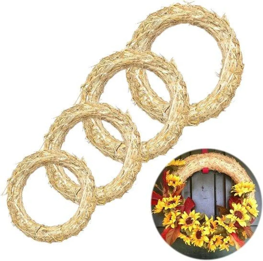 Kit pour décoration murale bohème DIY : 3 cercles à personnaliser soi-même