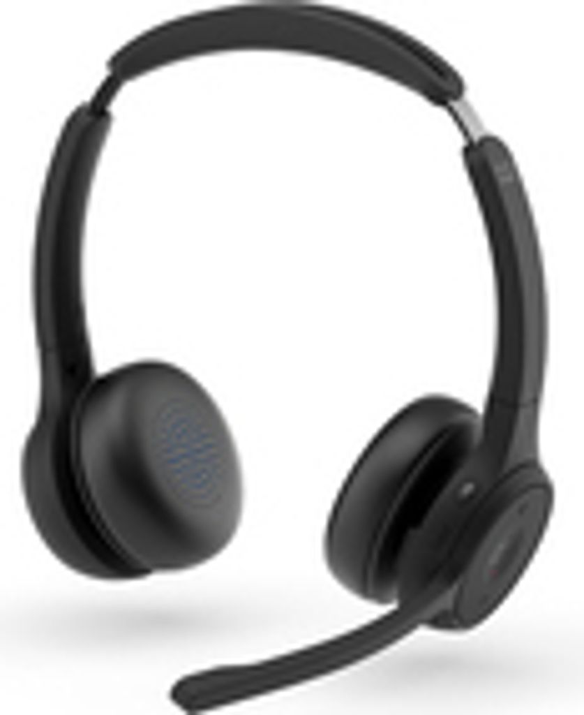 Cisco Cuffie Bluetooth Wireless Over-Ear HS-WL-722-BUNAS-C Nero per Ufficio Webex