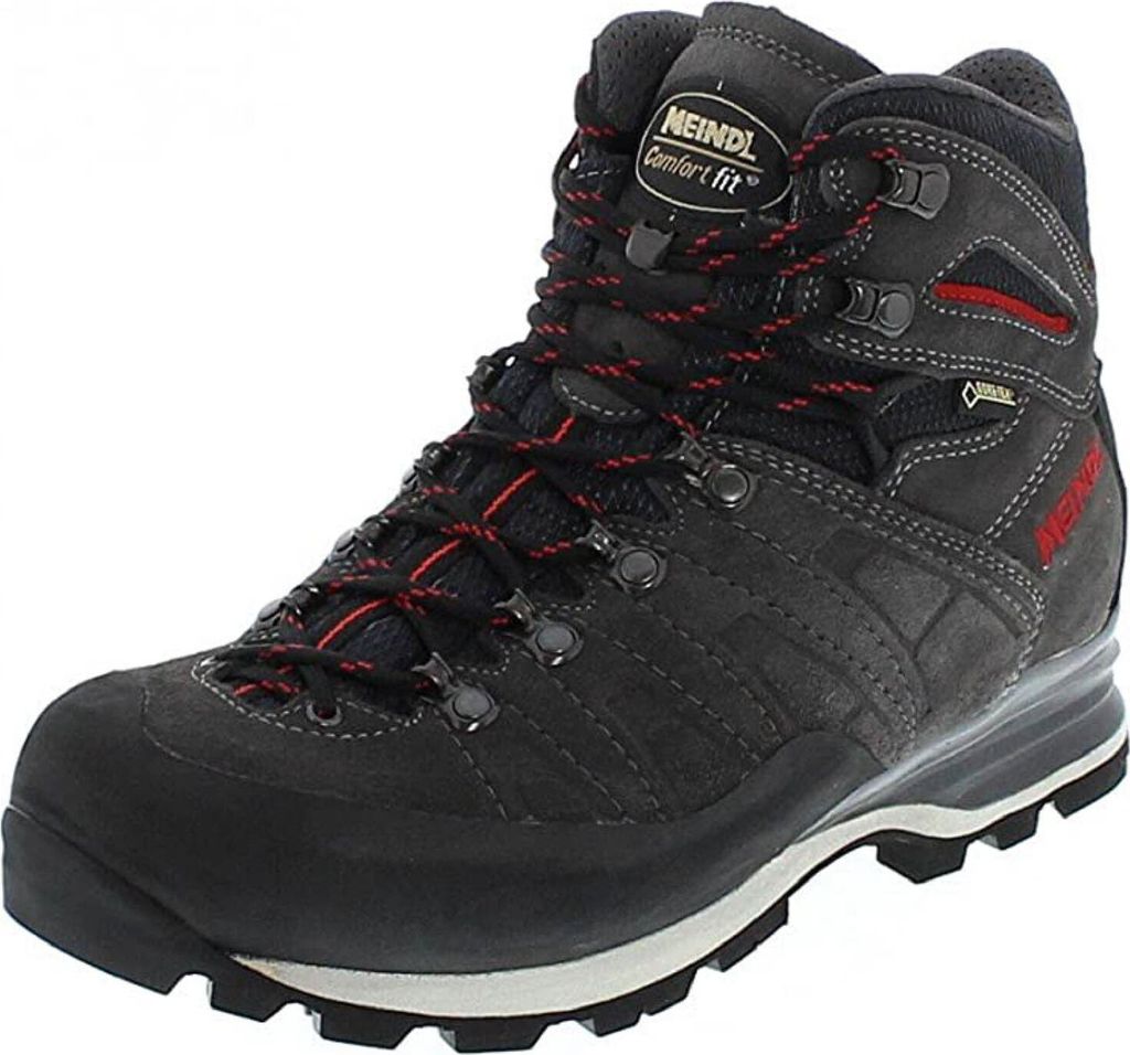 Meindl Herren Antelao GTX Trekkingstiefel anthrazit/orange 48