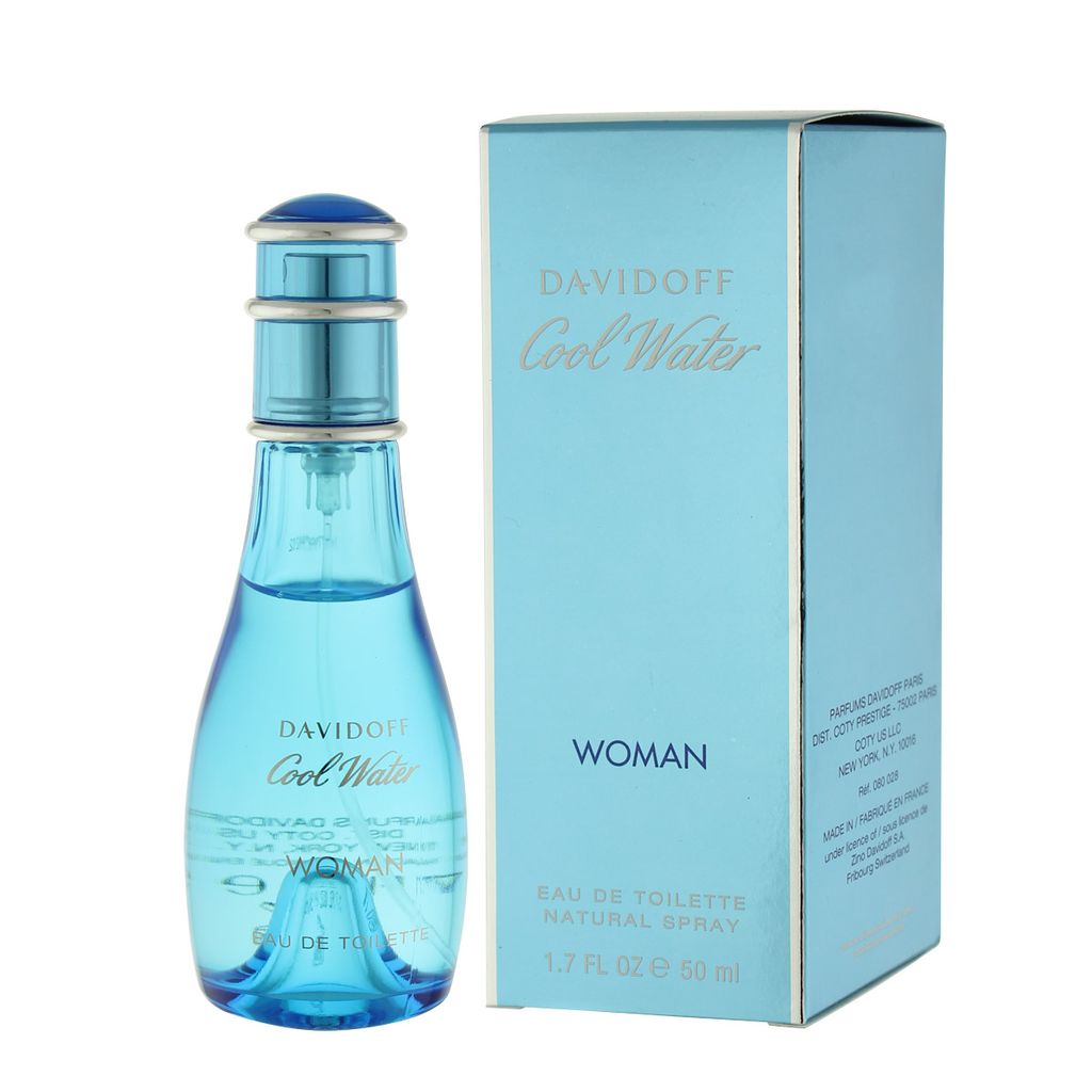 Damenparfüm Cool Water Woman Davidoff EDT   50 ml Produktbild 