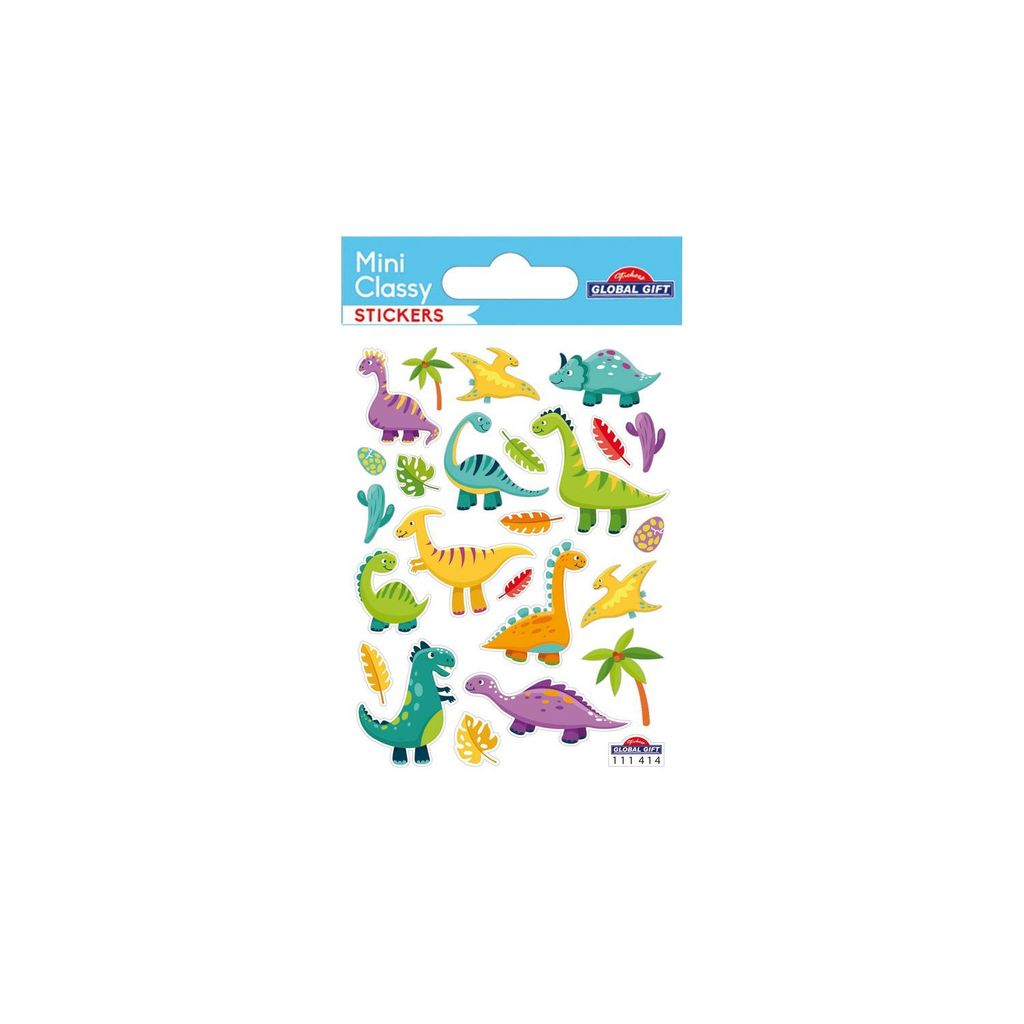 200 Aufkleber Dinosaurier – Wiederverwendbare Sticker Für Kinder