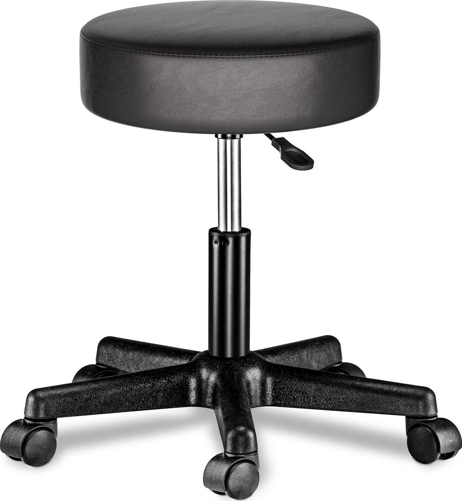 CASARIA® Tabouret Roulettes Pivotant 360° - Tabouret de Image du produit 