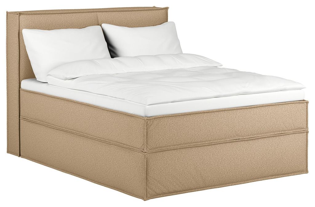 BOXSPRINGBETT mit Kopfteil - Premium