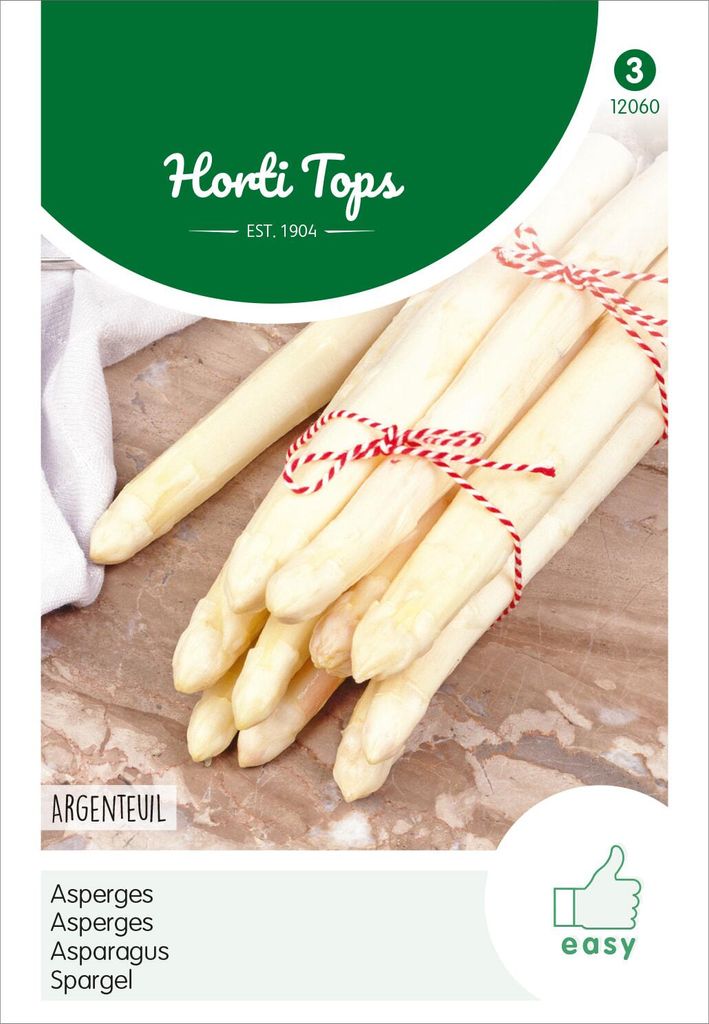 Spargel Argenteuil | Spargelzaden van Hortitops Productafbeelding 