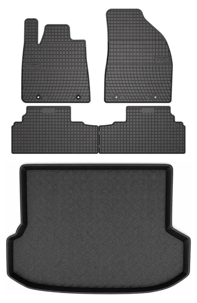 Gumové autokoberce SolidPRO + vana kufru pro: Lexus RX III Obrázek produktu 
