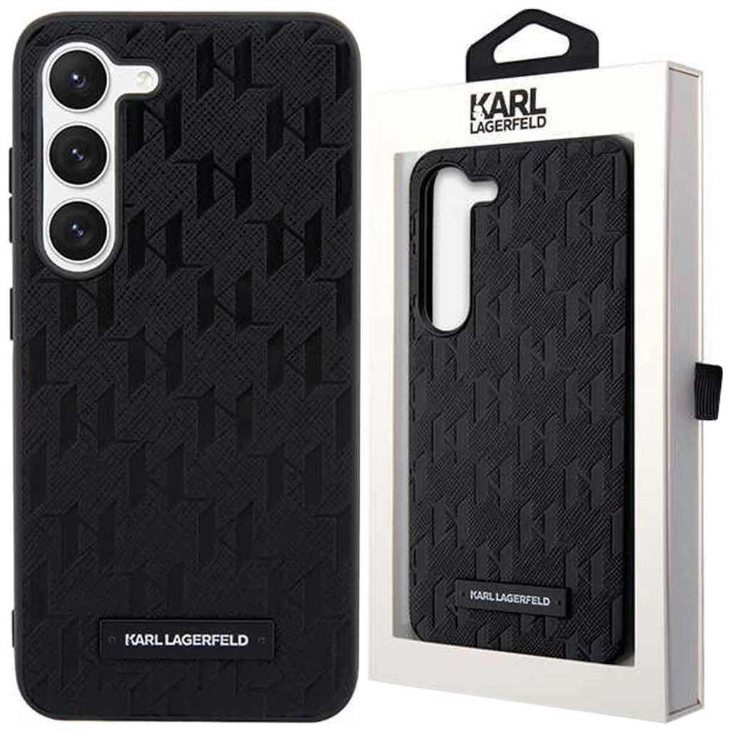 Karl Lagerfeld Saffiano-Monogramm-Metalllogo - Samsung Produktbild 
