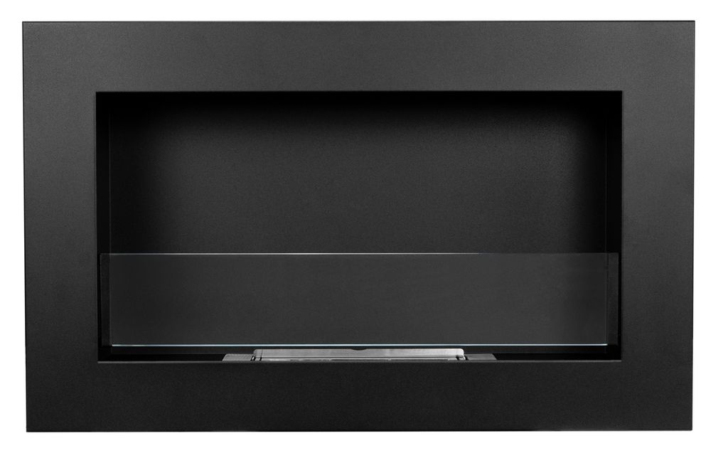 Bioetanolový krb SLIM 650x400mm čierny so sklom. Etanolový Obrázok produktu 8