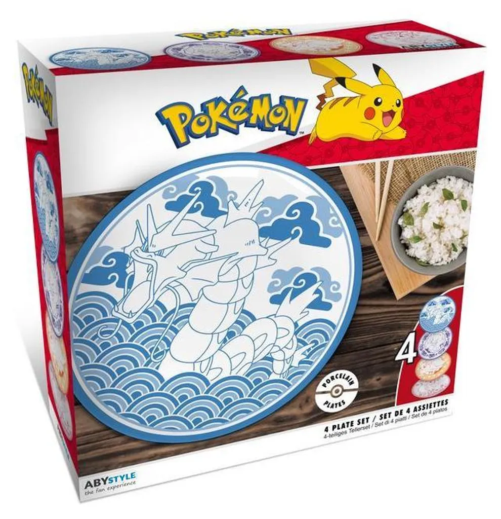 Set di piatti Pokemon: Stile giapponese - 13