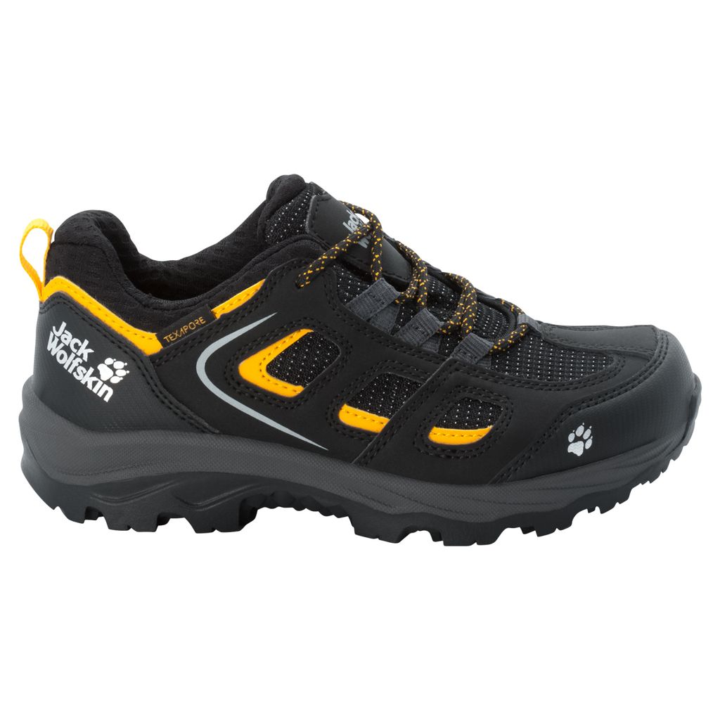 Jack Wolfskin VOJO TEXAPORE LOW K black / burly yellow 36 Produktbild 
