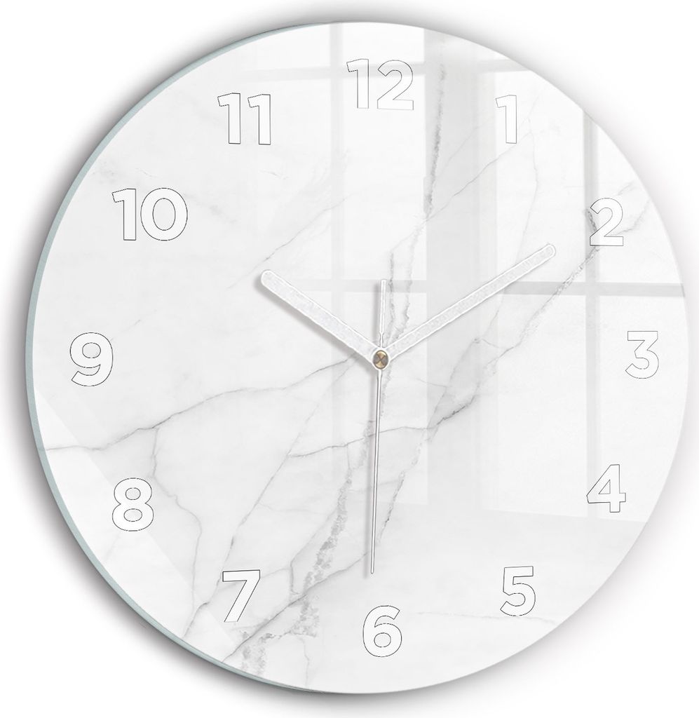 Wallfluent Wanduhr – Stilles Quarzuhrwerk - Uhr Dekoration Produktbild 