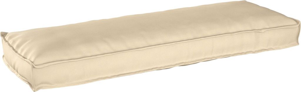 Palletkissen für Bank Beige 120x40x8 cm Oxfordstoff, Klassische Sofas DesignMöbel Neu
