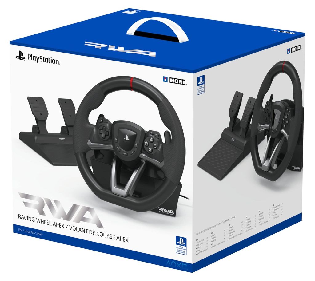 Hori Racing Wheel APEX, Volant + Pedály, PC, PlayStation 4, Obrázek produktu 