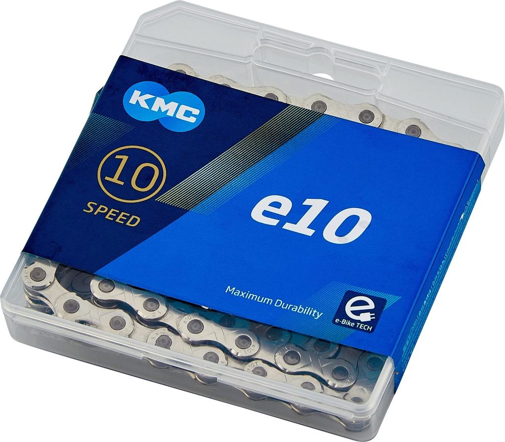 KMC Unisex - Adults e10 Silver 10-rýchlostná reťaz pre Obrázok produktu 